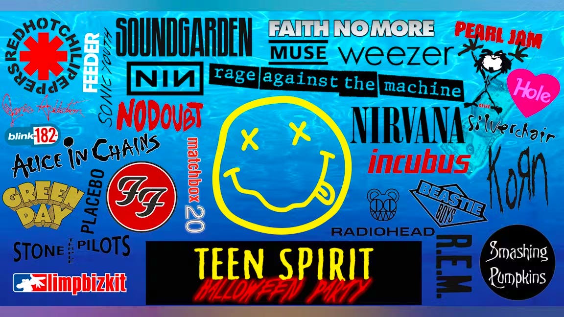 Teen Spirit Halloween Party – 90s Rock Night