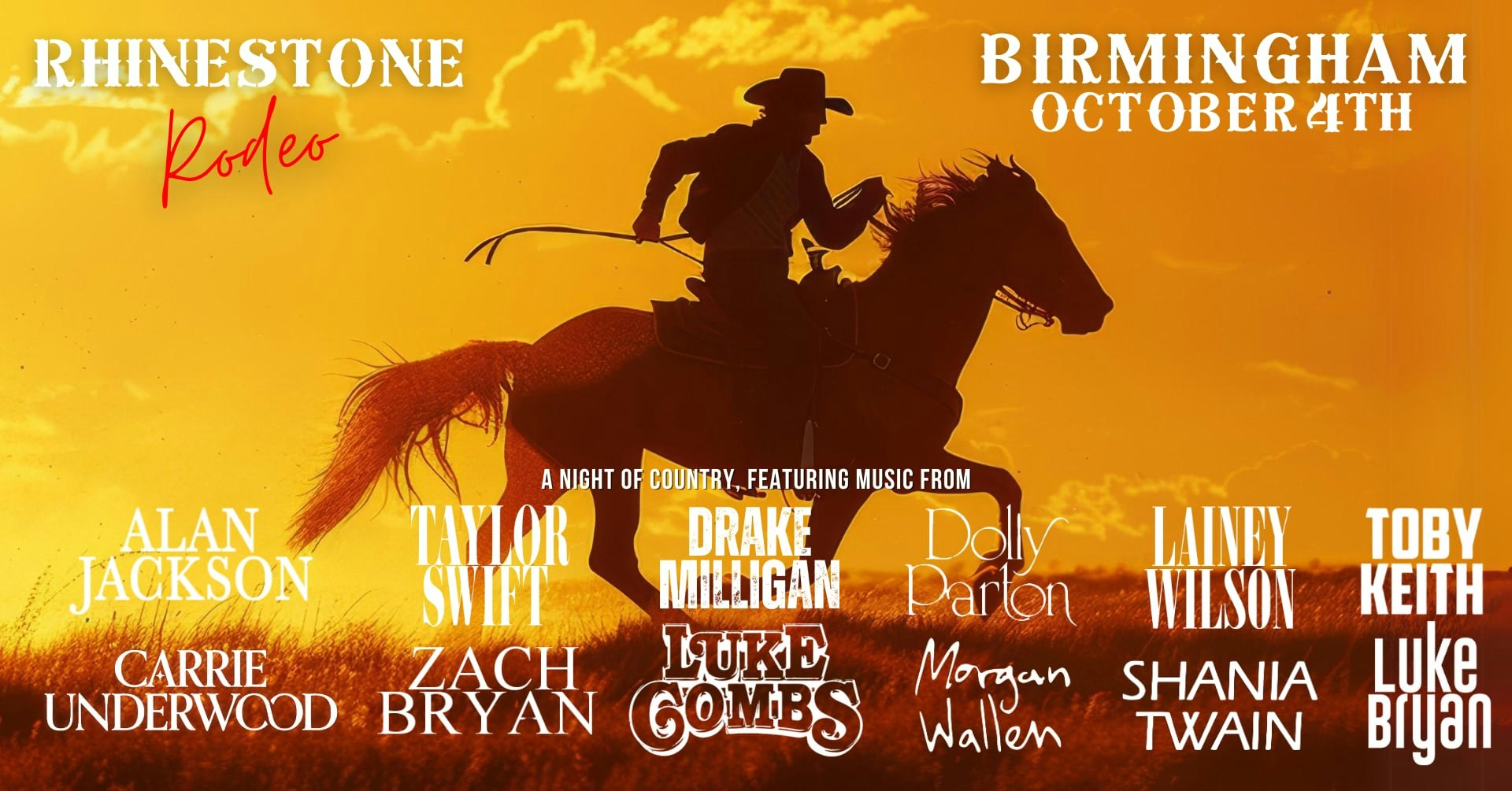 Rhinestone Rodeo: Birmingham 4th October