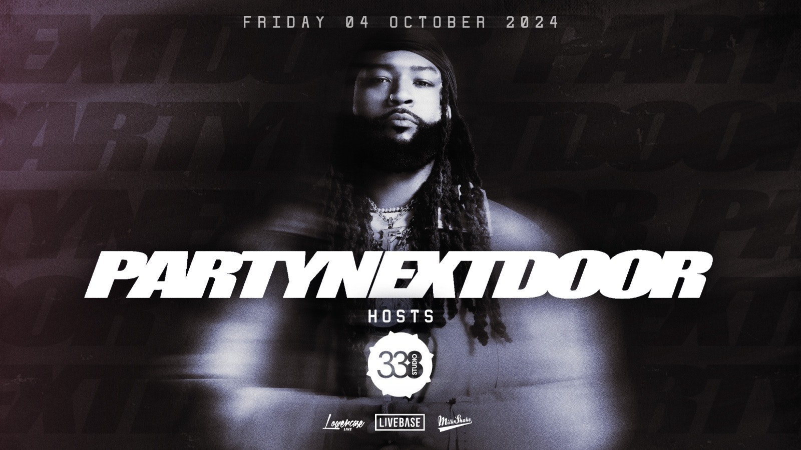 ⚠️SOLD OUT⚠️ LOWERCASE LIVE PRESENTS : PARTYNEXTDOOR HOSTS STUDIO 338!