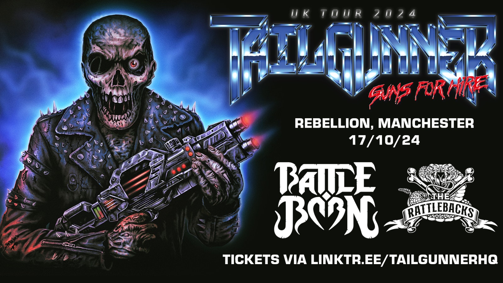 Tailgunner – Guns For Hire Tour