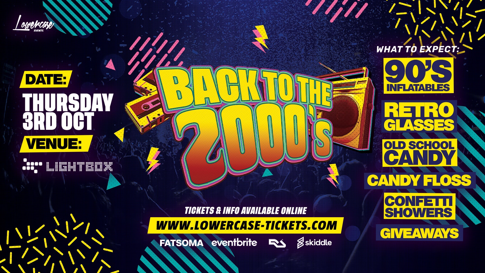 THE 90S & 2000S FRESHERS PARTY – LONDON’S BIGGEST FRESHERS THROWBACK PARTY – LONDON FRESHERS WEEK 2024 – [FRESHERS WEEK 3]