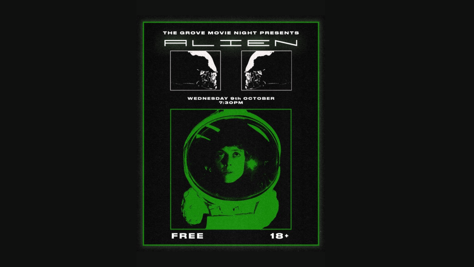 ‘ALIEN’ (1979) – FREE FILM NIGHTS