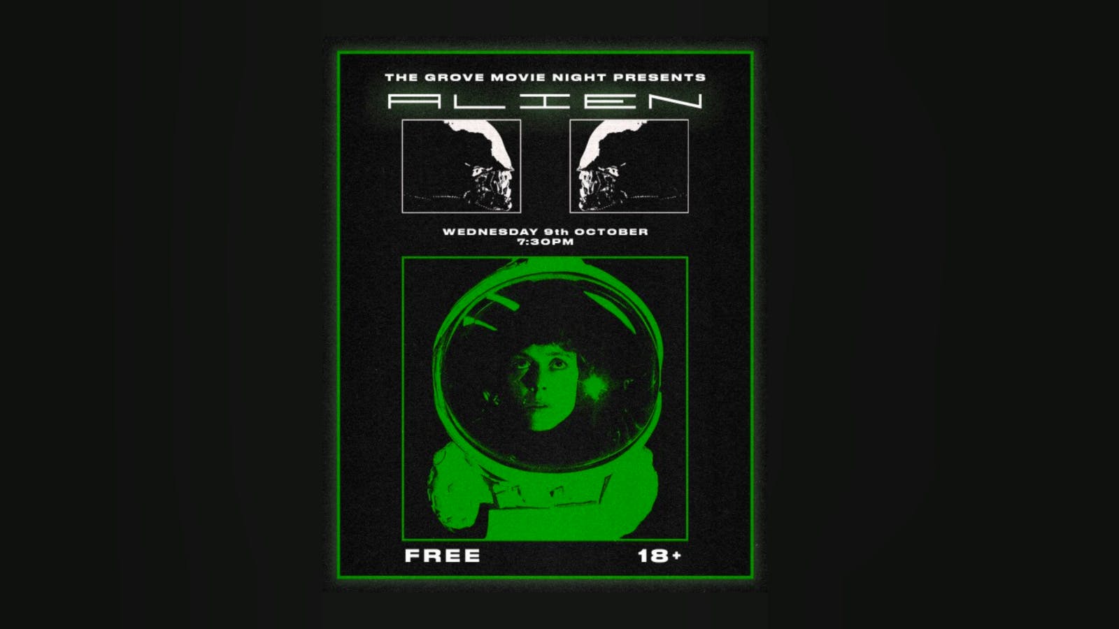 ‘ALIEN’ (1979) – FREE FILM NIGHTS