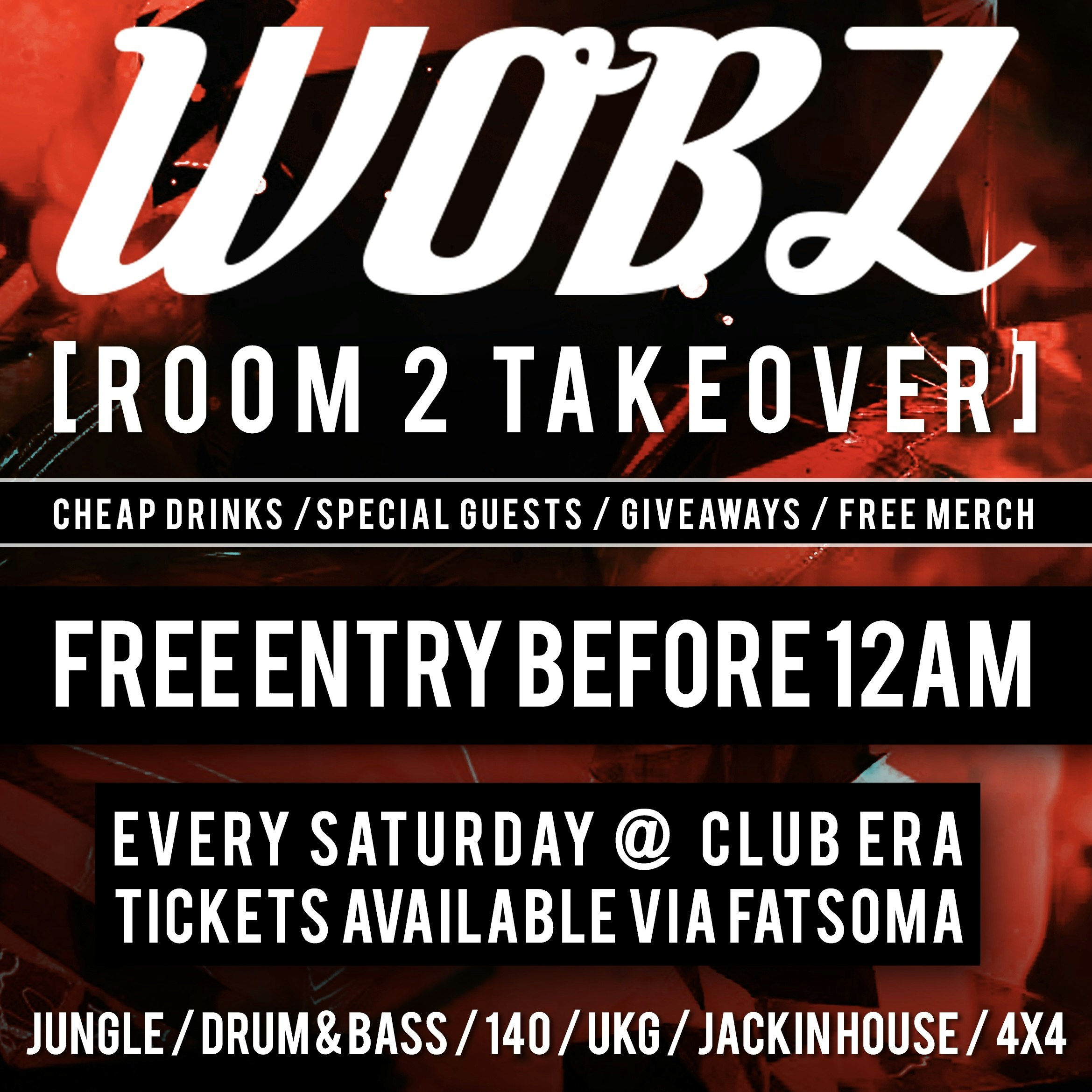 WOBZ [Room 2 Takeover] – JOEY ESSEX (Special Guest)