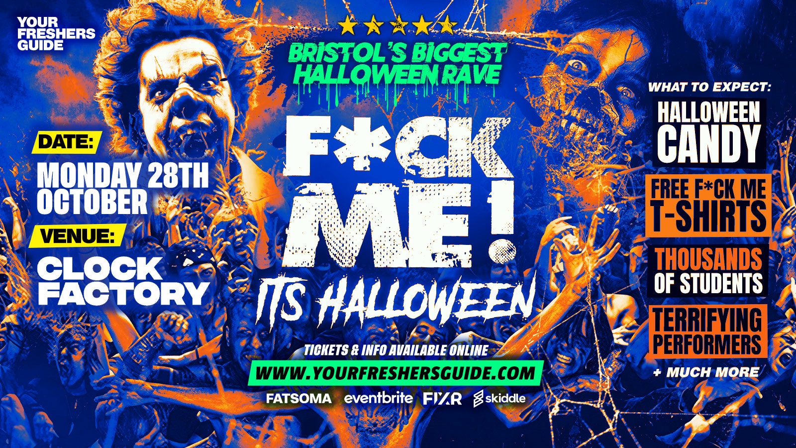 F*CK ME It’s Halloween | Bristol Freshers 2024