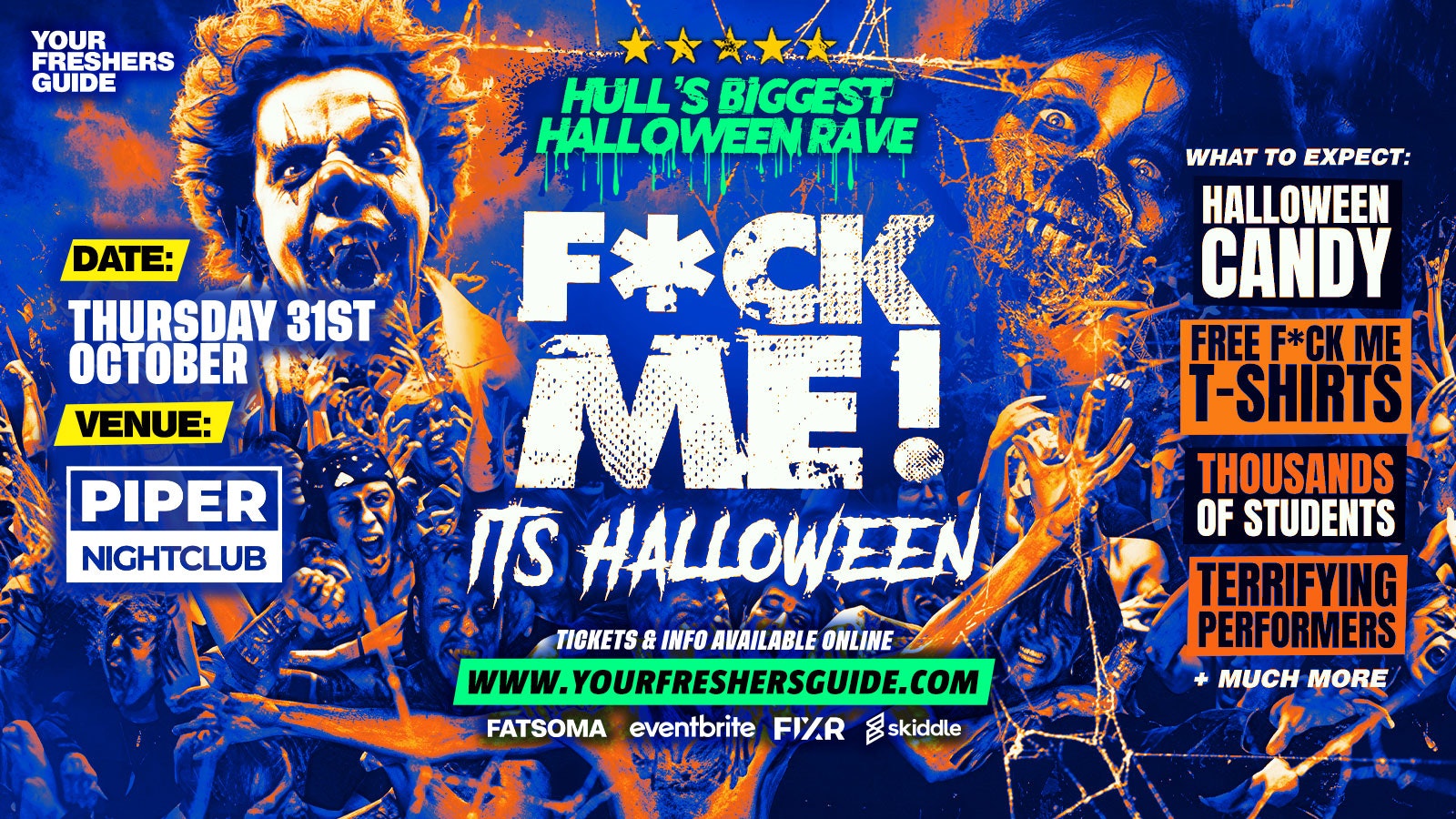 F*CK ME It’s Halloween | Hull Freshers 2024