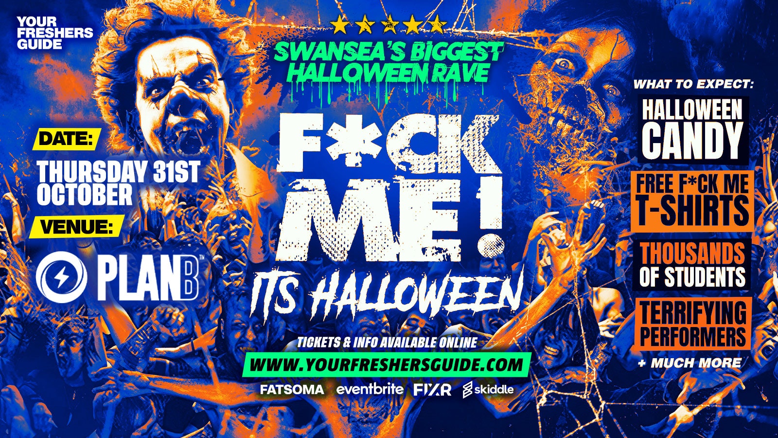 F*CK ME It’s Halloween | Swansea Freshers 2024