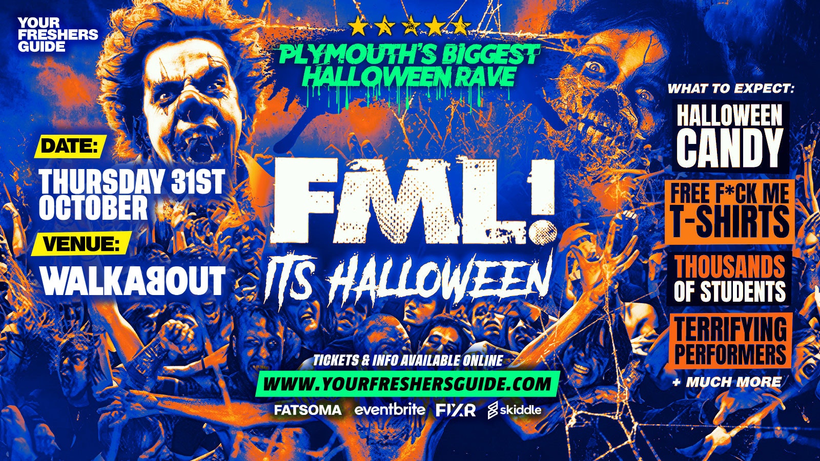 FML It’s Halloween | Plymouth Freshers 2024