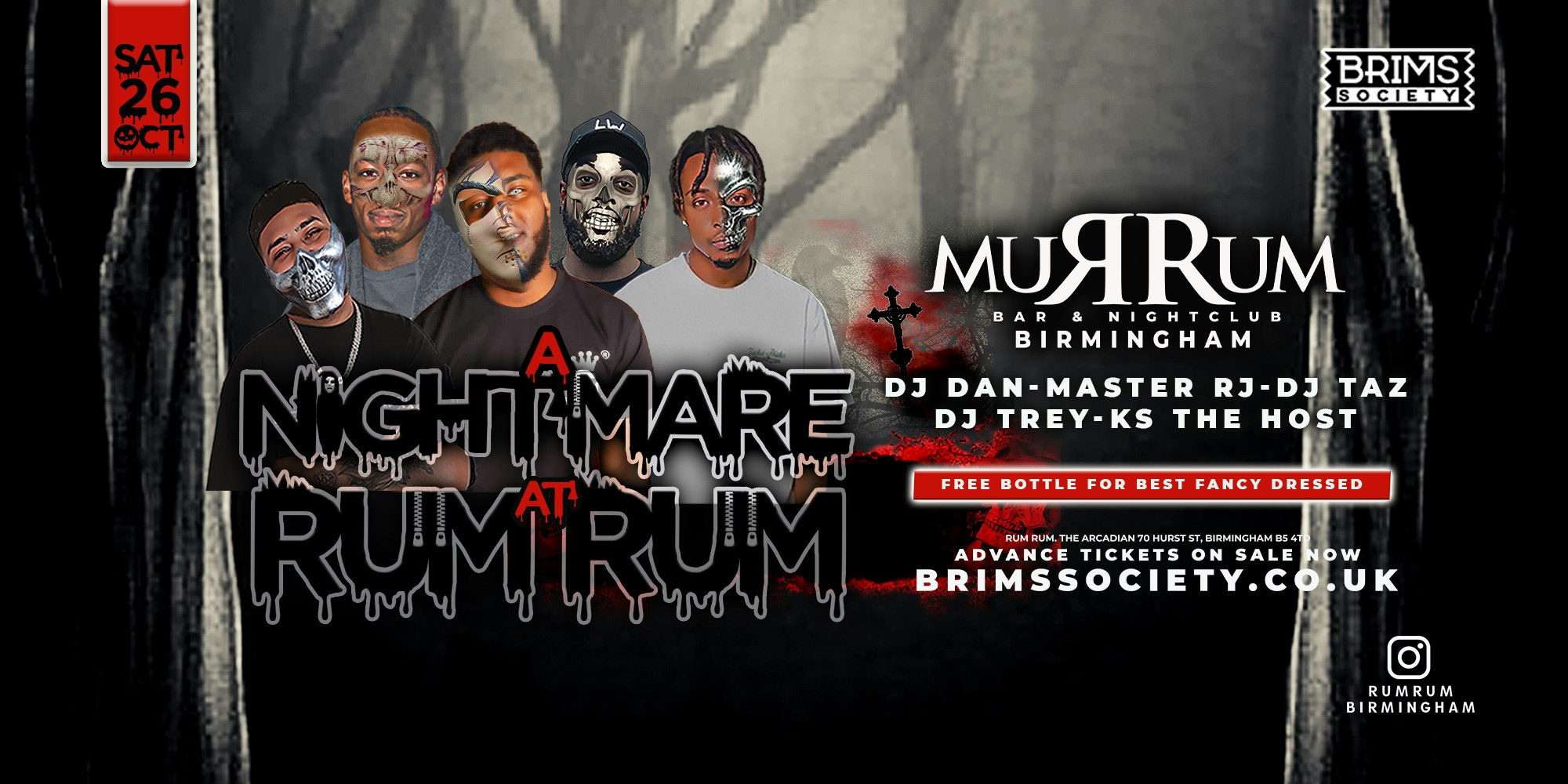 A NIGHTMARE AT RUMRUM | HALLOWEEN SPECIAL | DJ DAN, MASTER RJ & DJ TAZ😱🔥