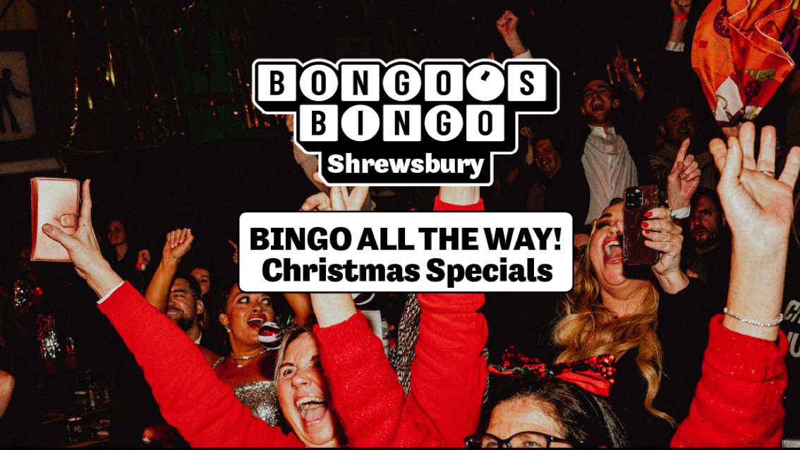 🚨  LAST FEW TICKETS! 🎅🏼 BONGO’S BINGO CHRISTMAS SPECIAL