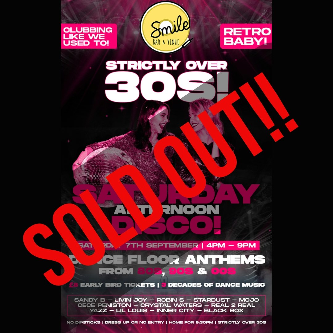 Huddersfield clubbers reunion vs Saturday Afternoon Disco! SOLD OUT!!!