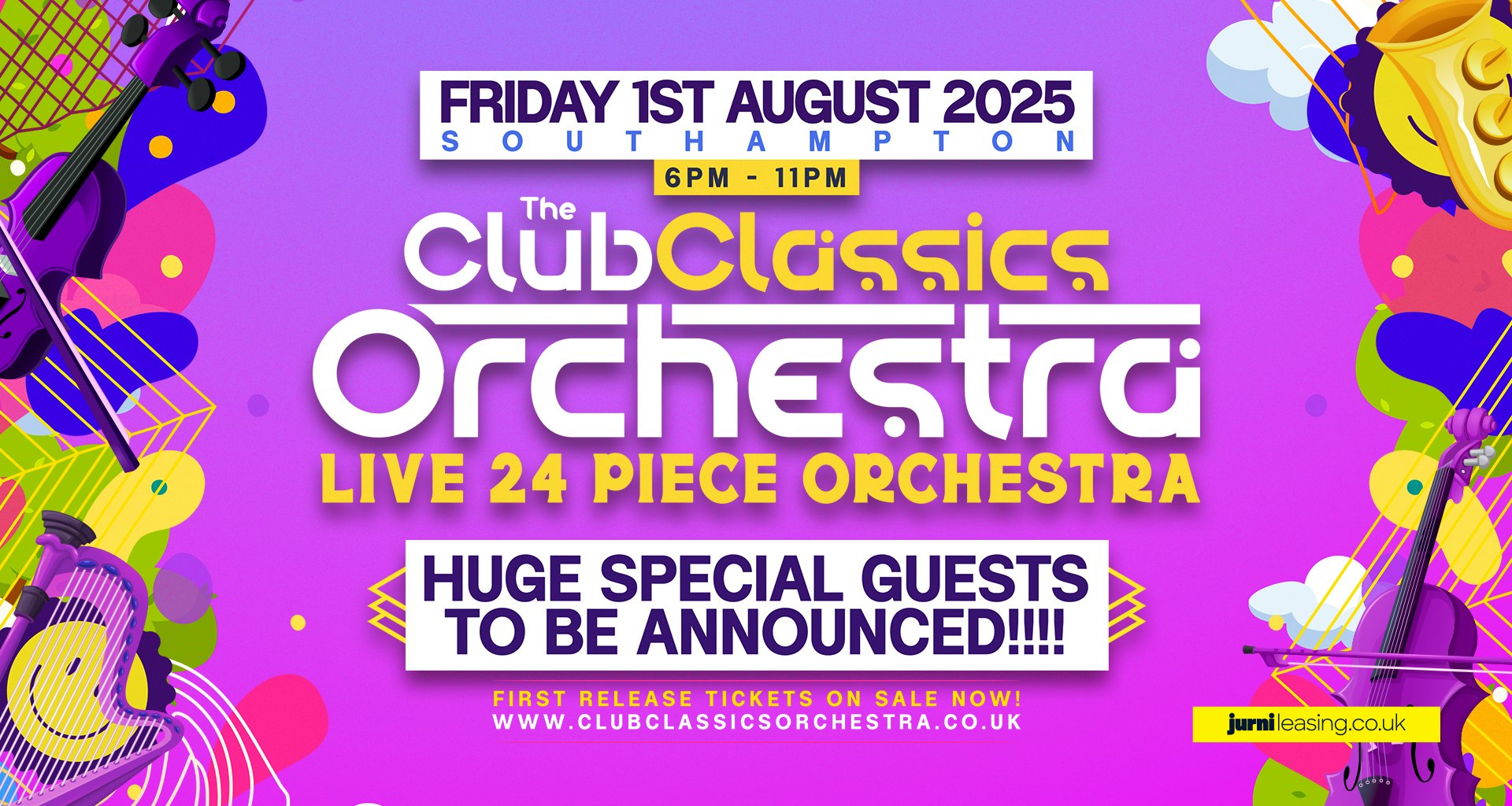 Club Classics Orchestra – Southampton – 1st August 2025!