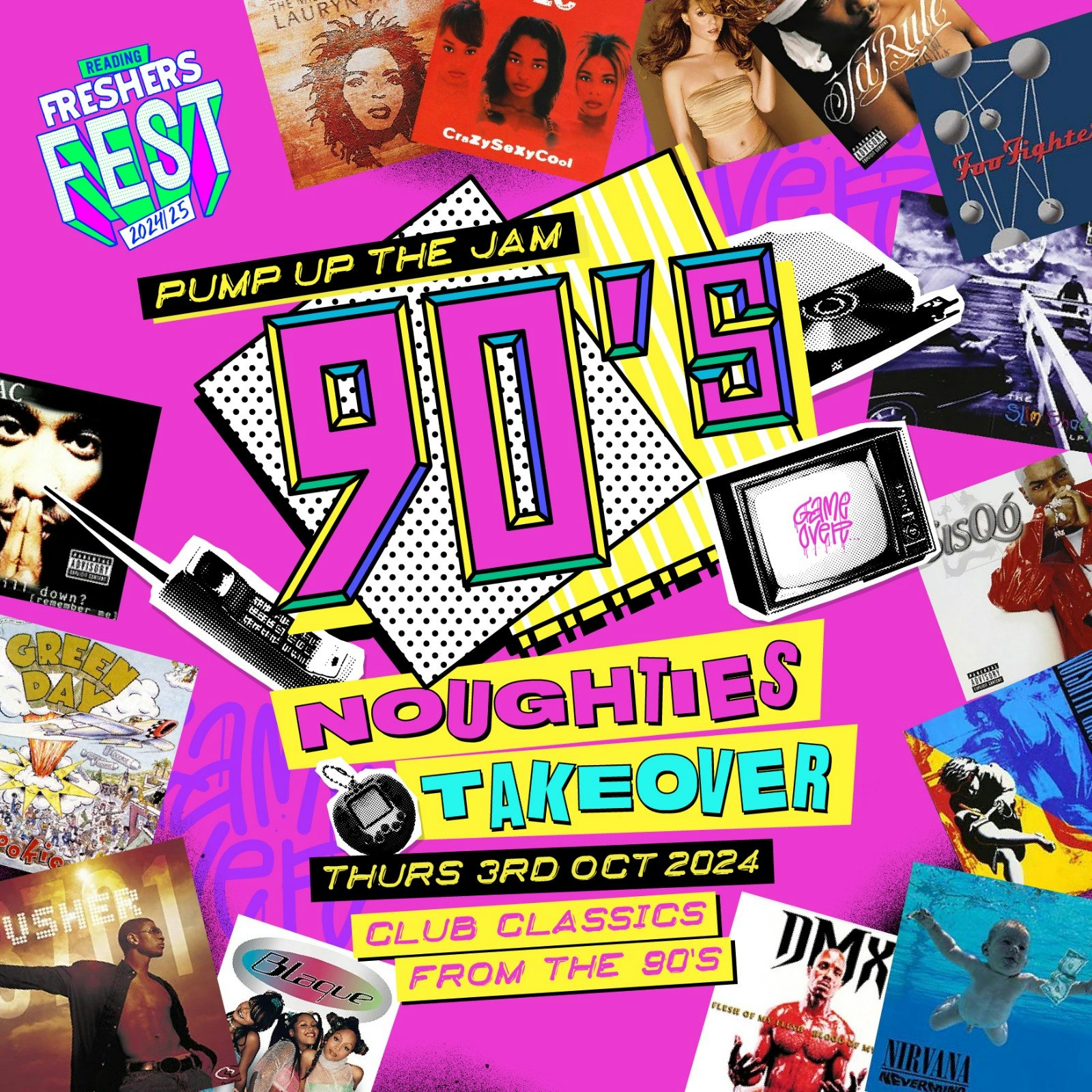 90s Vs 00s Takeover @ ERA – Thursday 3rd October