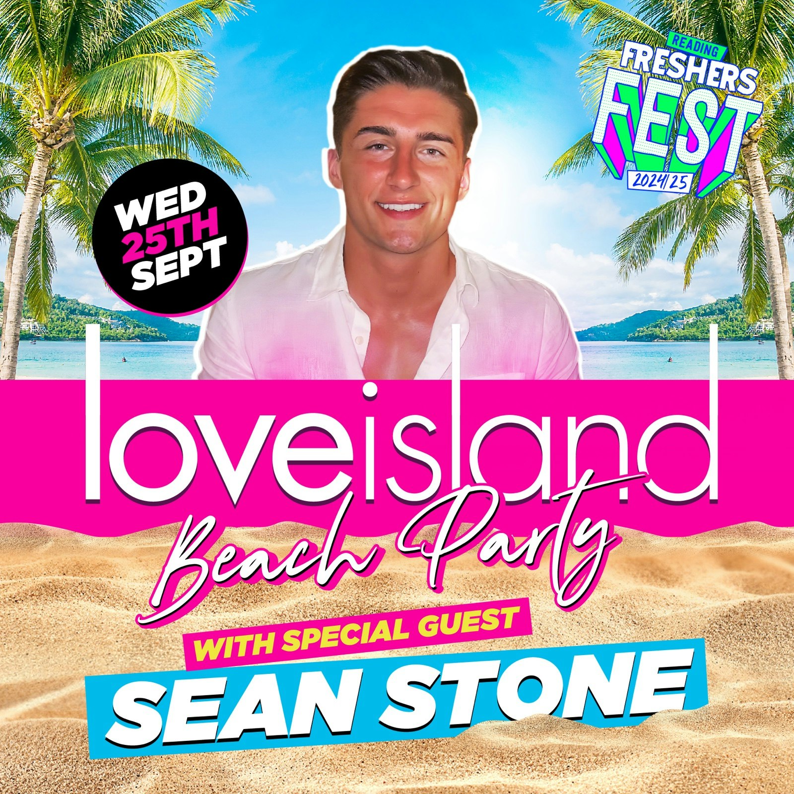 Love Island Beach Party Ft. Sean Stone @ ERA – Wednesday 25th September