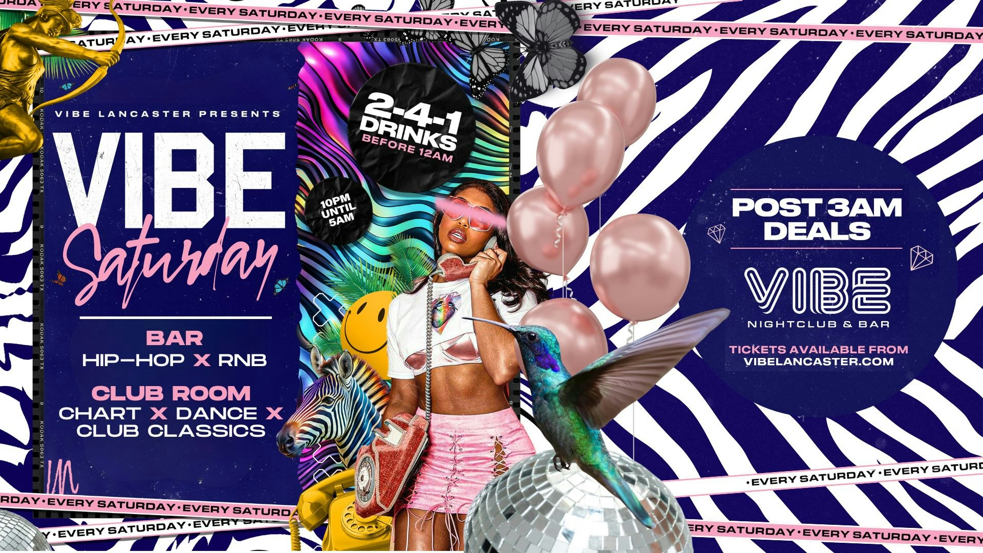 VIBE /// Saturdays – 21.09.24