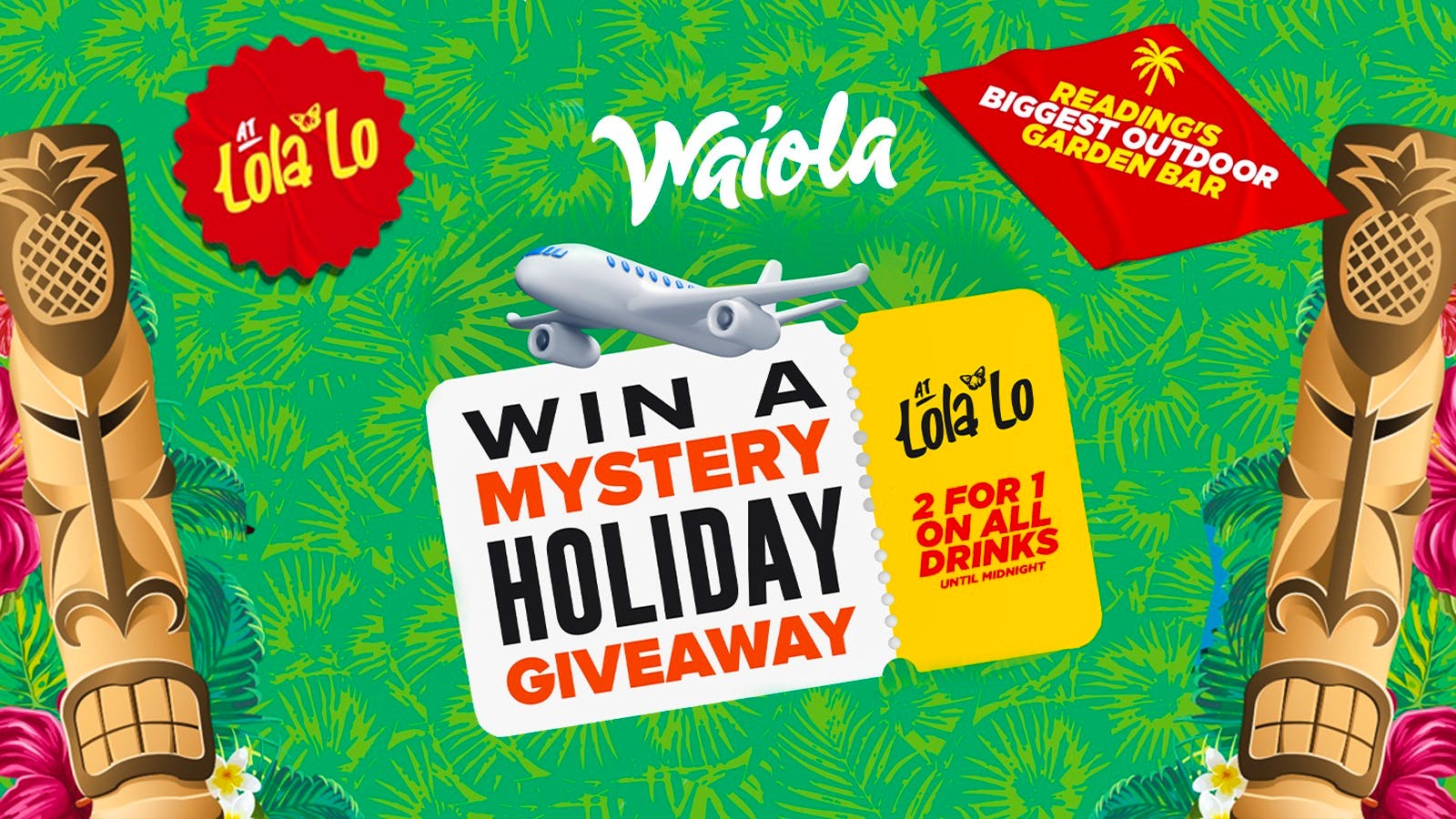 Waiola: Win A Mystery Holiday✈️ 🌴
