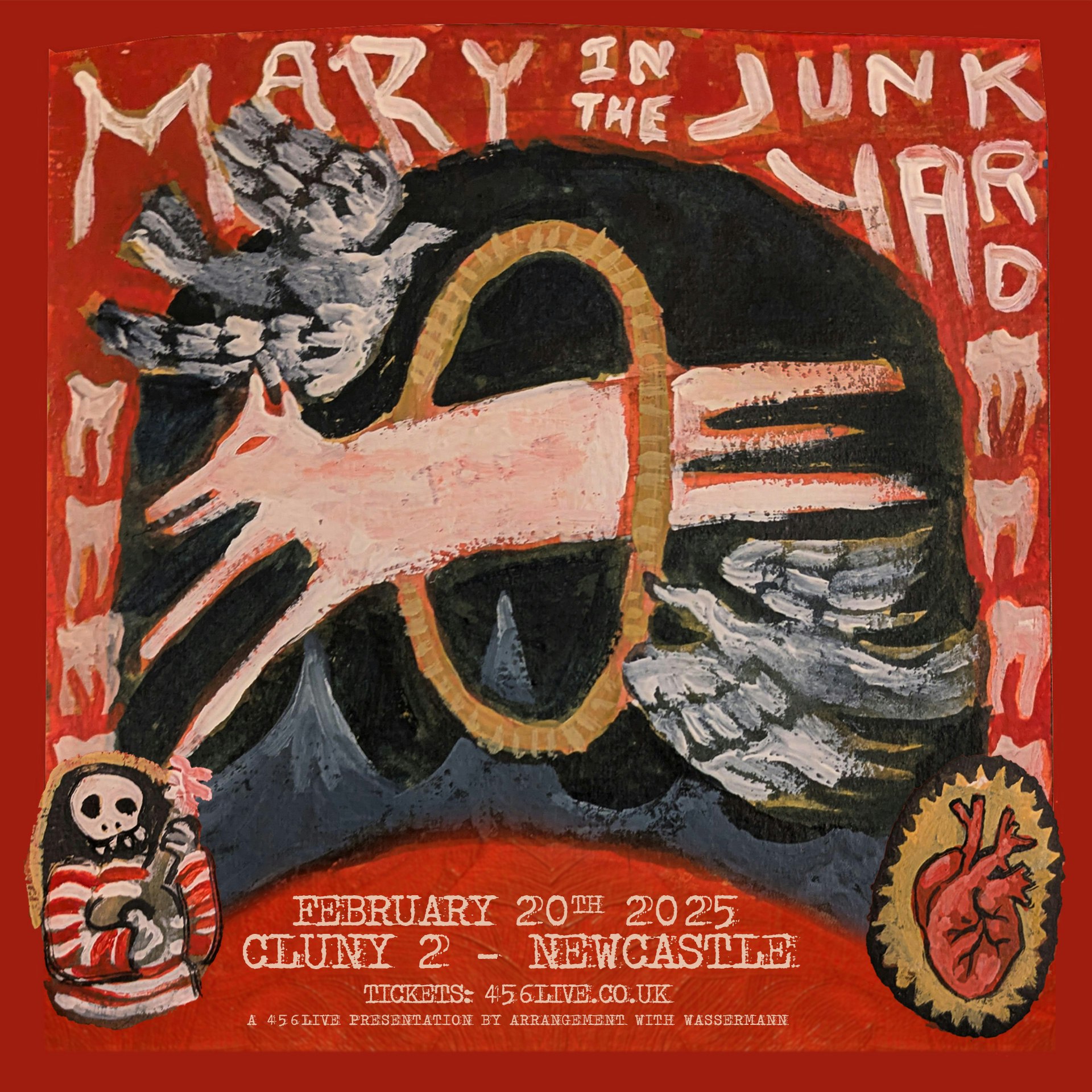 Mary In The Junkyard | Newcastle