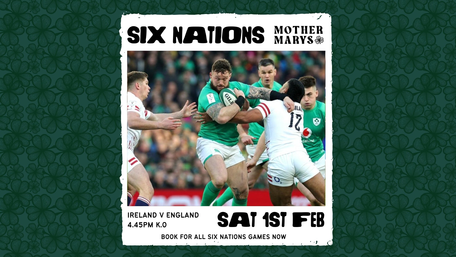 SIX NATIONS: Ireland v England