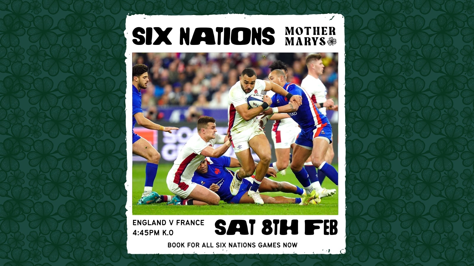 SIX NATIONS: England v France