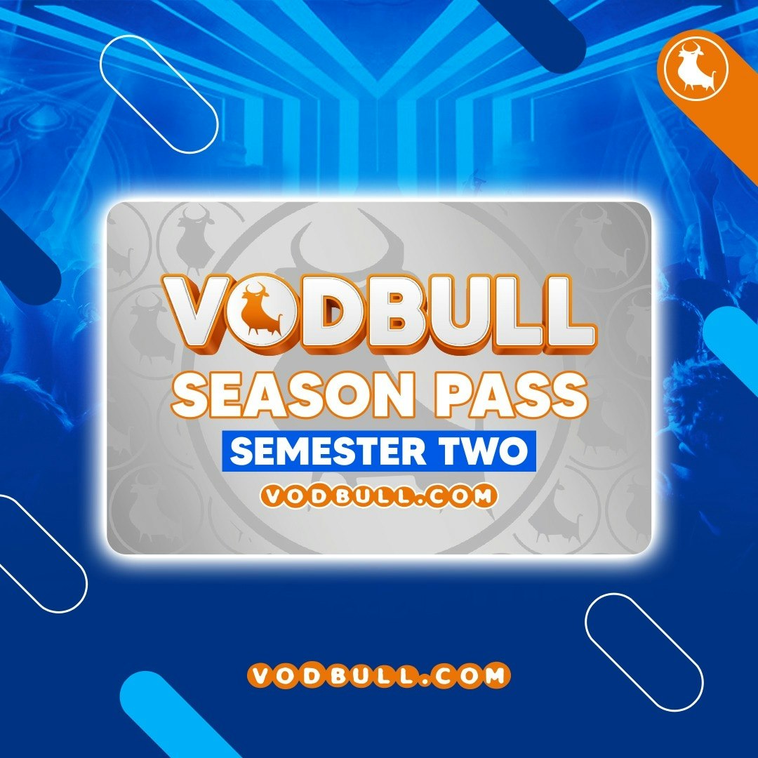 📣VODBULL SEASON TICKET – SEMESTER TWO!! 📣 ON SALE NOW!!⚠️ 21 EVENTS FOR JUST £70!⚠️ VERY LIMITED ⚠️