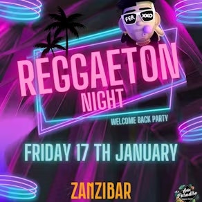 Welcome reggaeton party