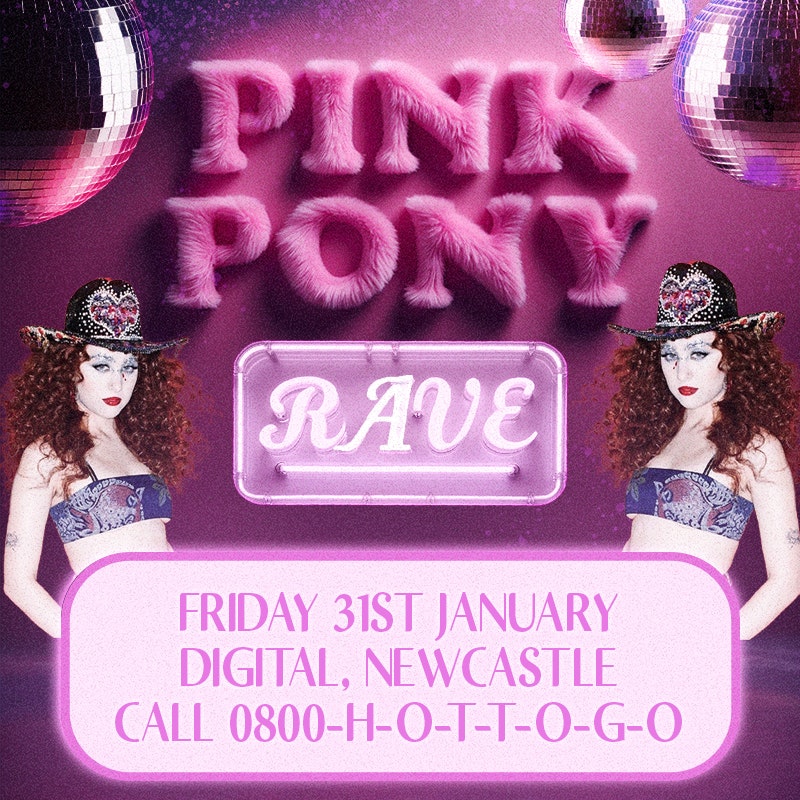 PINK PONY RAVE | UPSTAIRS DIGITAL