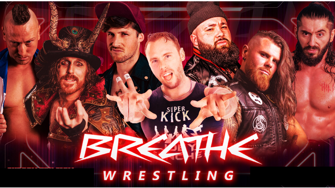 🚨 THIS SUNDAY! 🤼‍♀️ BREATHE WRESTLING – 2pm-4pm – 2 hour special