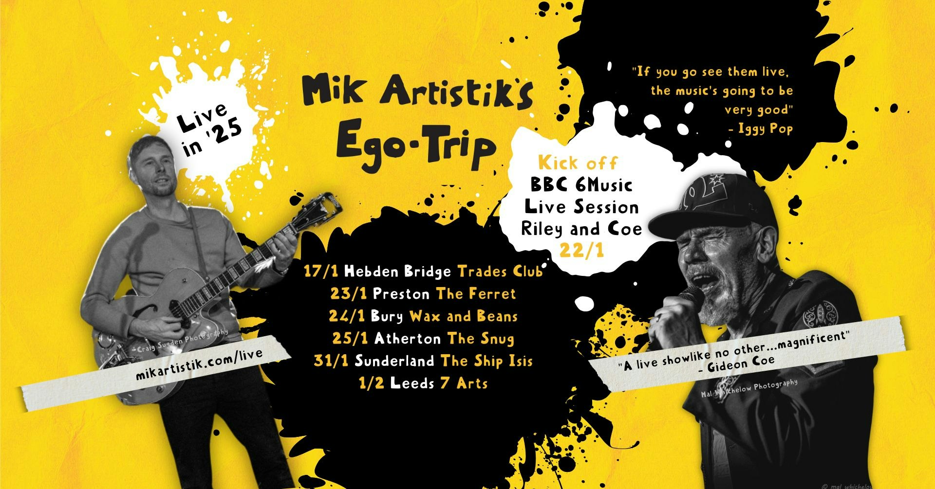 Mik Artistik’s Ego Trip @ The Ship Isis