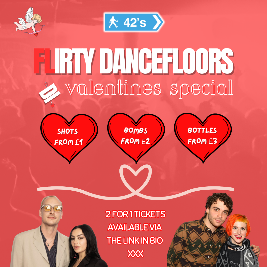 Flirty Dancefloors – Valentines Special!