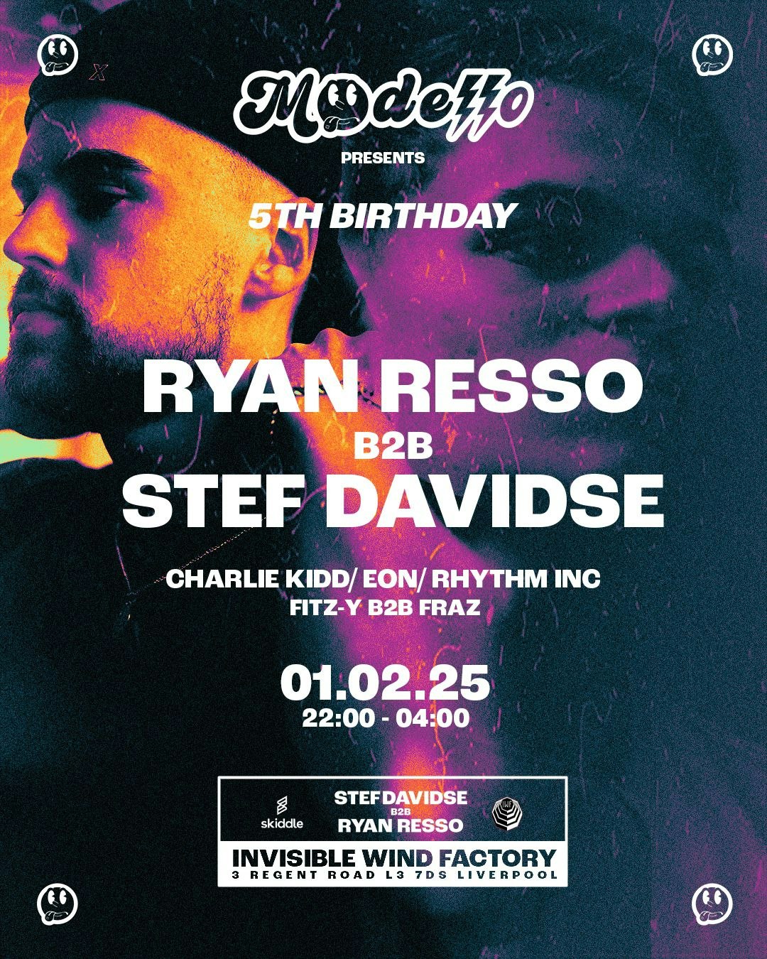 Ryan Resso b2b Stef Davidse – Modello 5th birthday