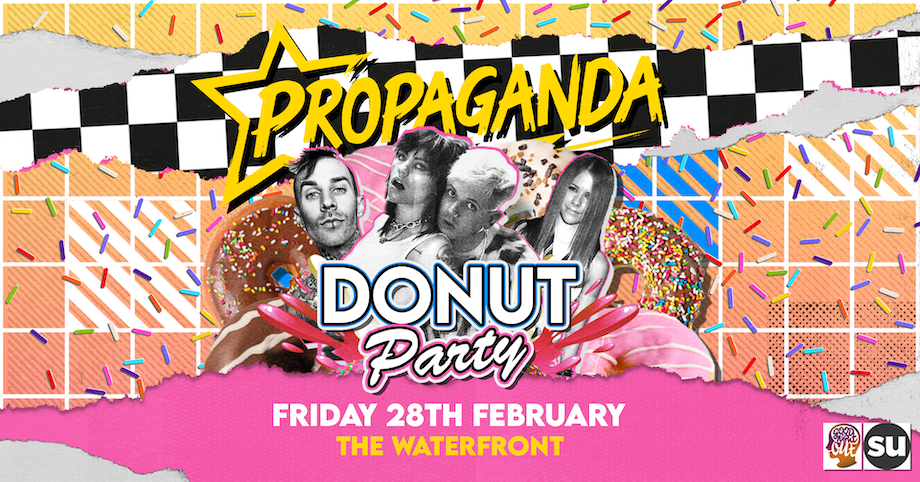 Propaganda Norwich – Donut Party at The Waterfront