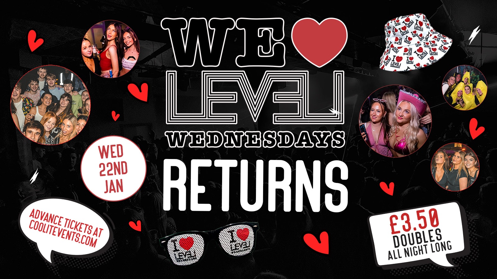 We LOVE ❤️ Wednesdays : REOPENING PARTY