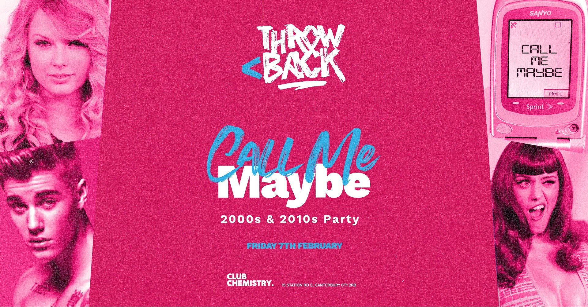 CALL ME MAYBE (2000s & 2010s party) ∙ Canterbury