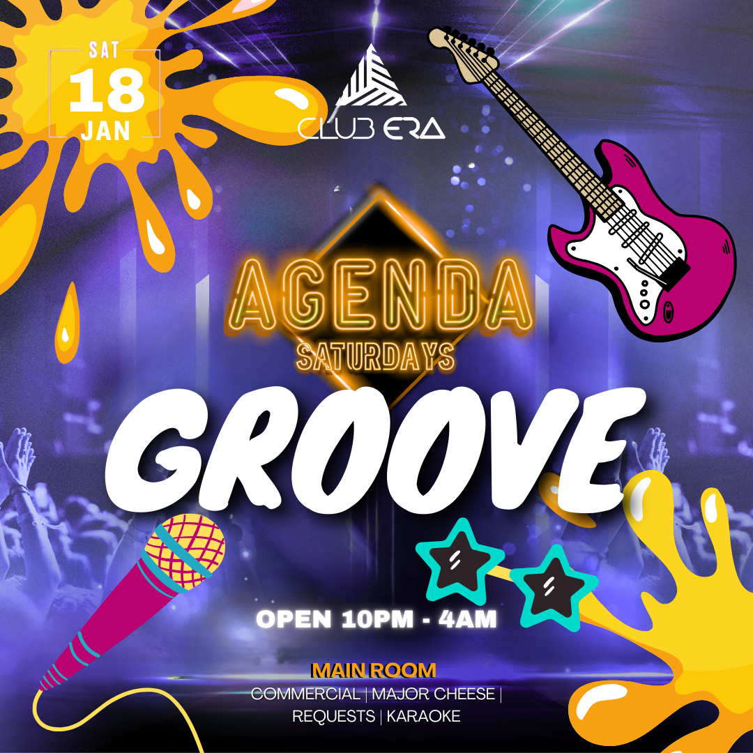 AGENDA SATURDAYS – GROOVE