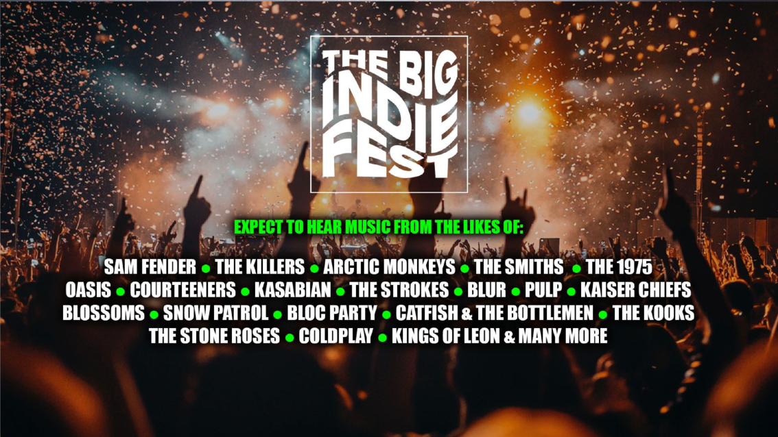 🚨 LAST FEW TICKETS! The Big Indie Fest in Shrewsbury + After Party Live!