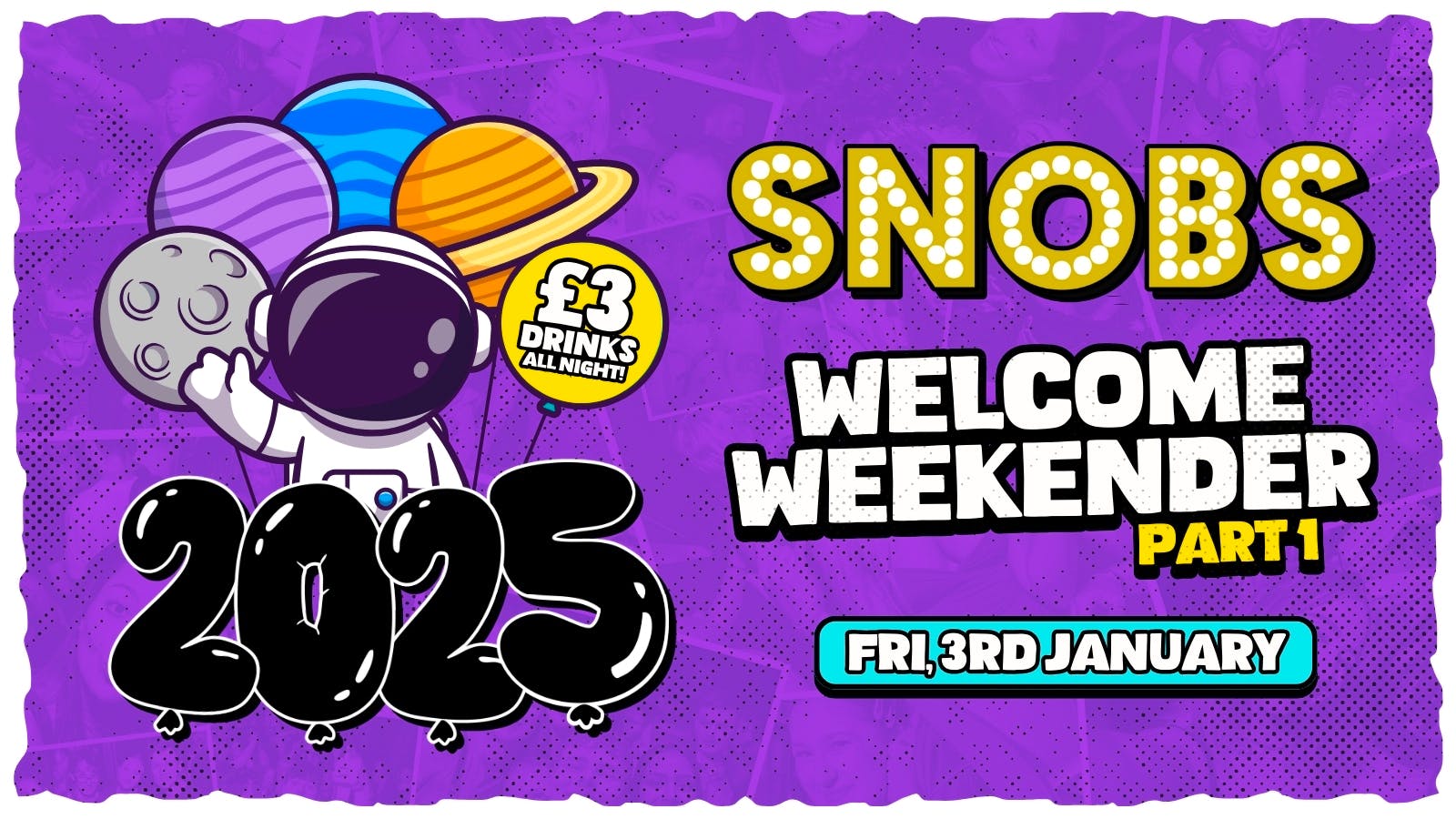 Rehab Friday, 2025 WELCOME WEEKENDER! [TONIGHT] – 3rd Jan