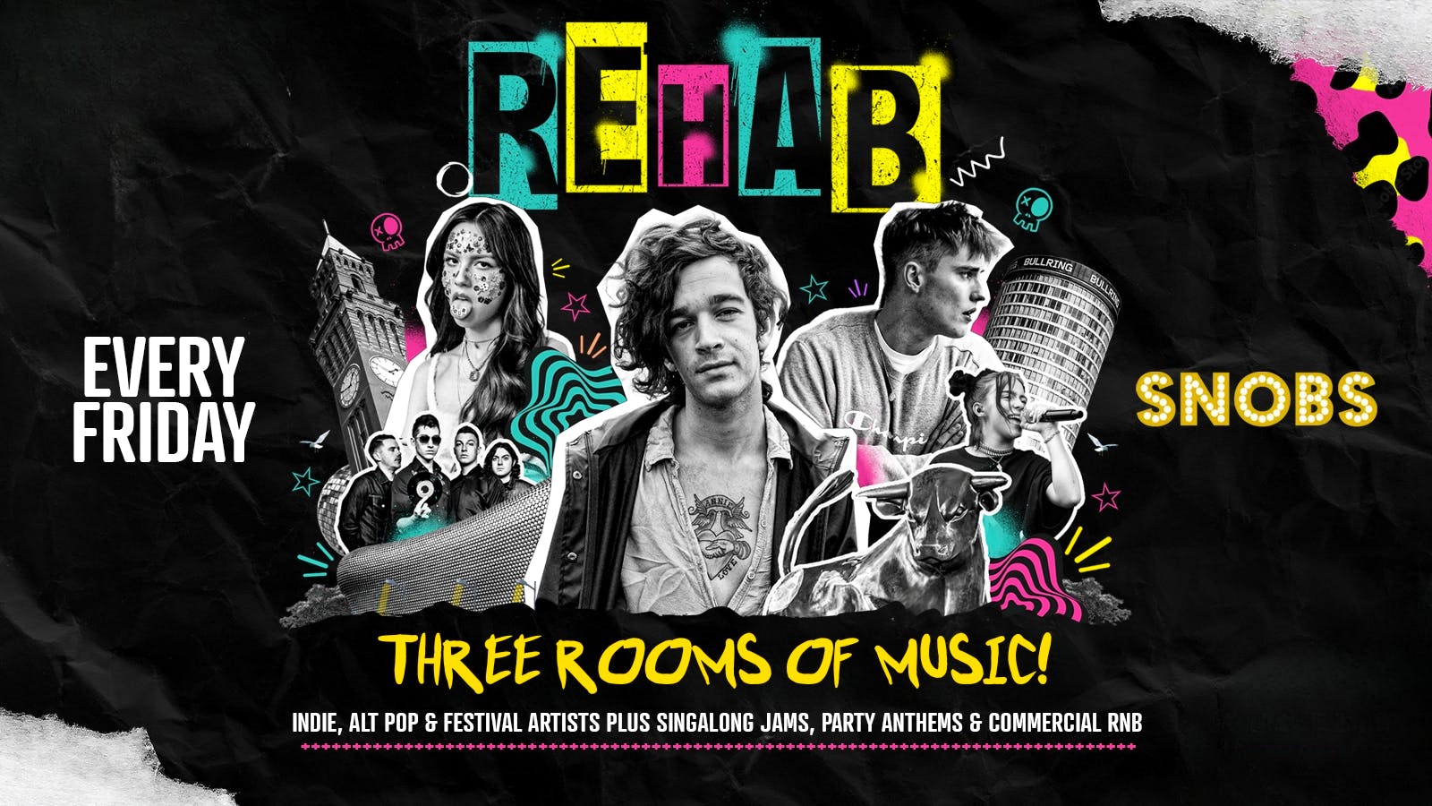 Rehab Friday @ Snobs [TONIGHT]💥 24/01