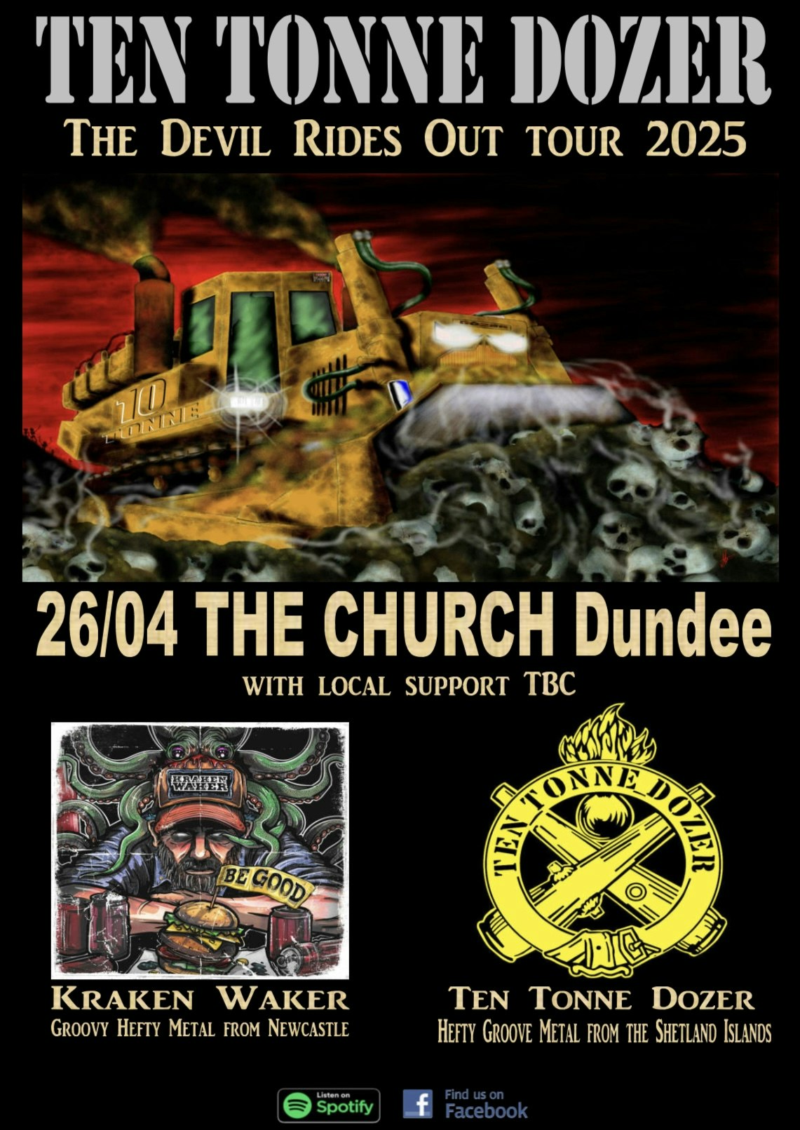 Ten Tonne Dozer Live