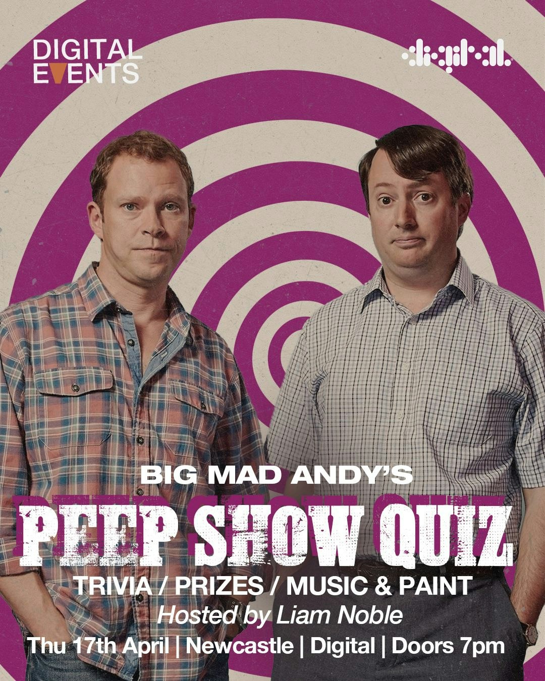 Big Mad Andy’s Peep Show Quiz