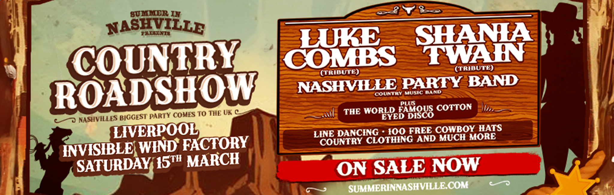 Summer in Nashville Presents: Country Roadshow – Liverpool