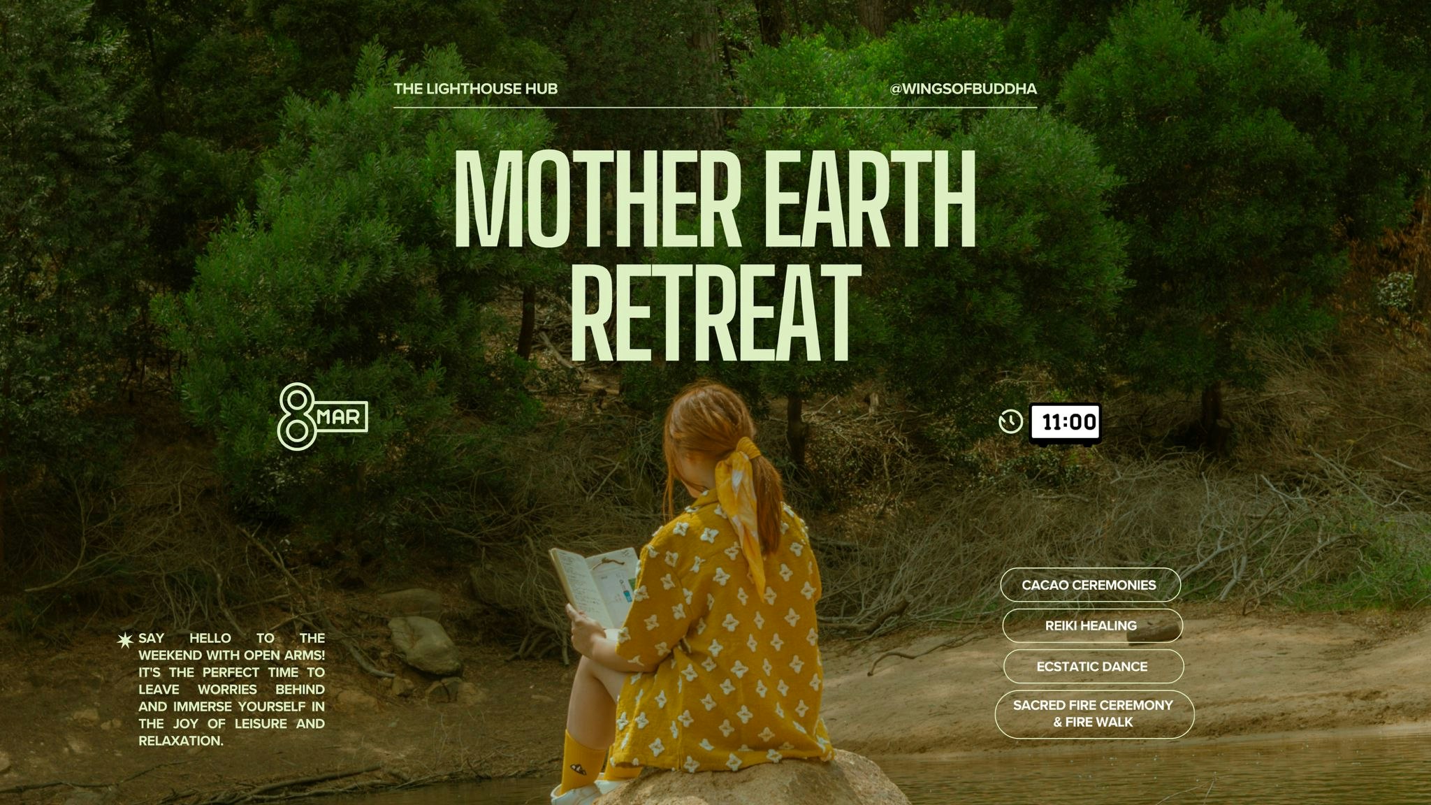 Illumin8te Mother Earth  Retreat (Saturday 8th March) @ The Lighthouse Hub 11am