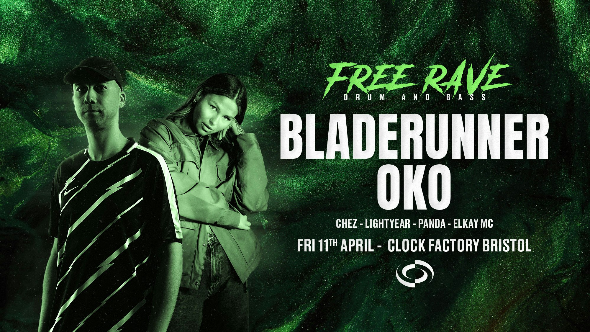 Bristol DNB FREE Rave • Bladerunner & OKO + More