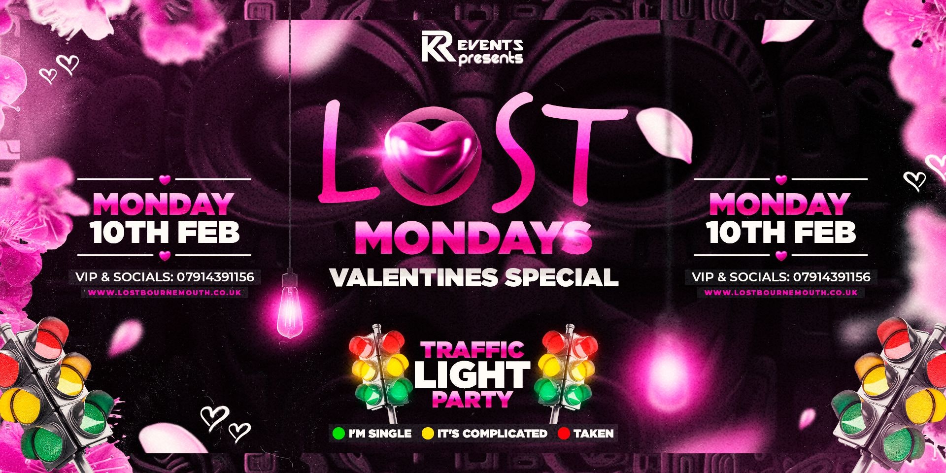 Lost Mondays 🌴Valentines Special  traffic light party 🩷