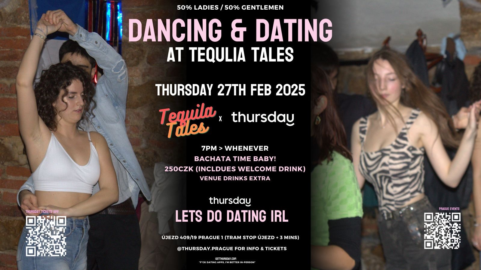 Thursday | Singles Date & Dance | Tequlia Tales