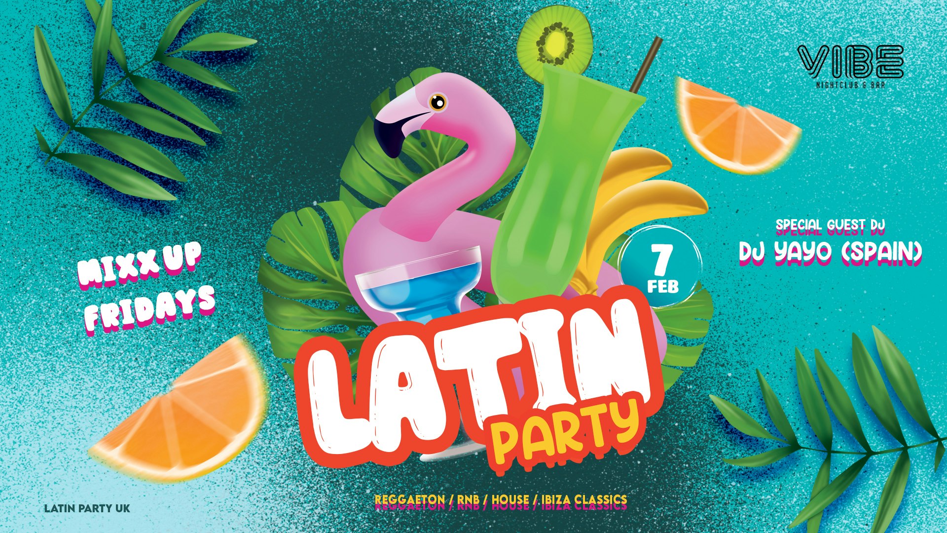 Latin Party Lancaster – Friday 7th February | VIBE