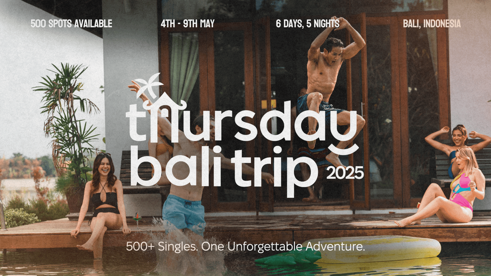 Thursday Bali Trip 2025 | Wristband Only Package 🏝️