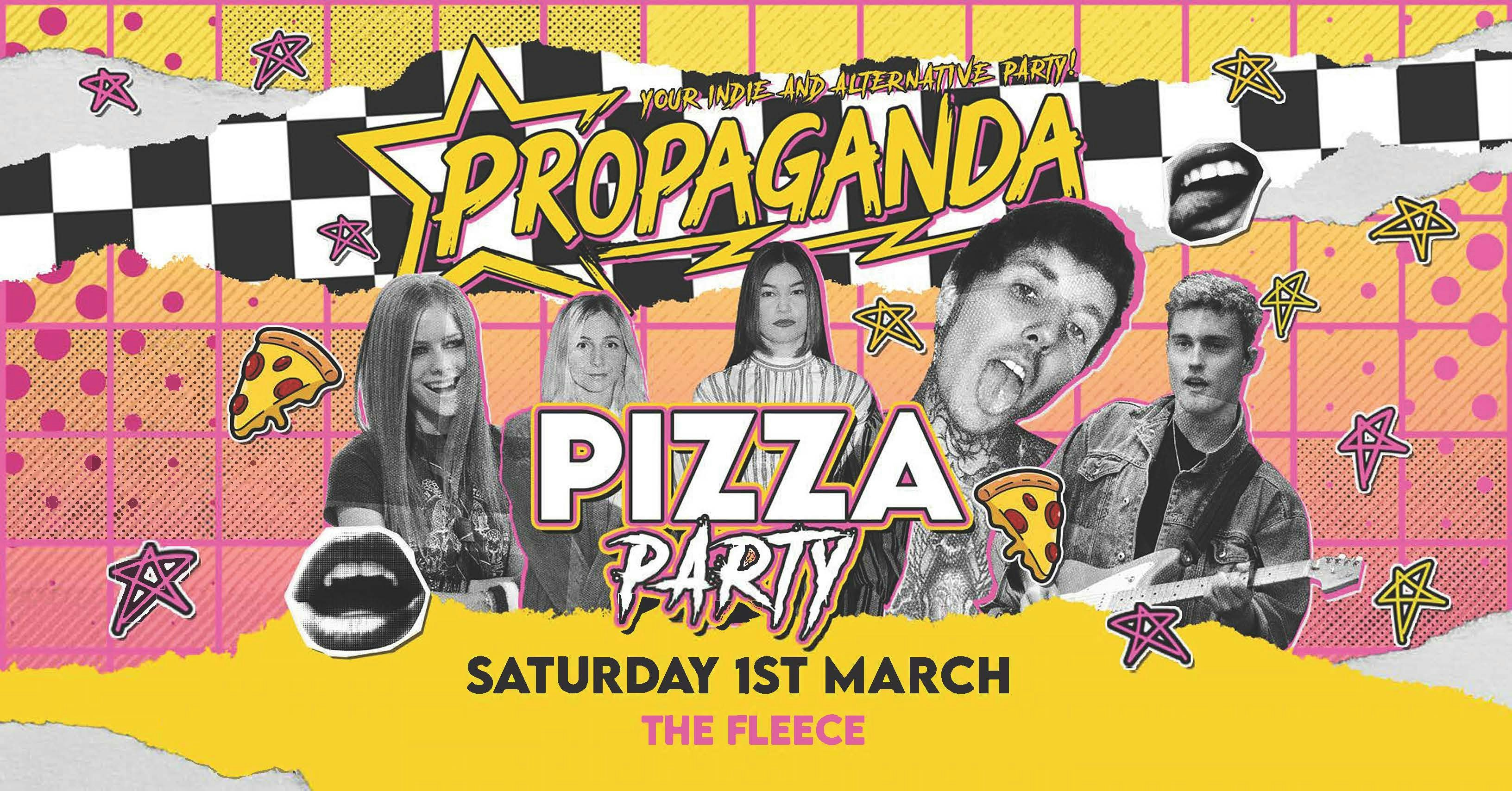 Propaganda Bristol – Pizza Party!