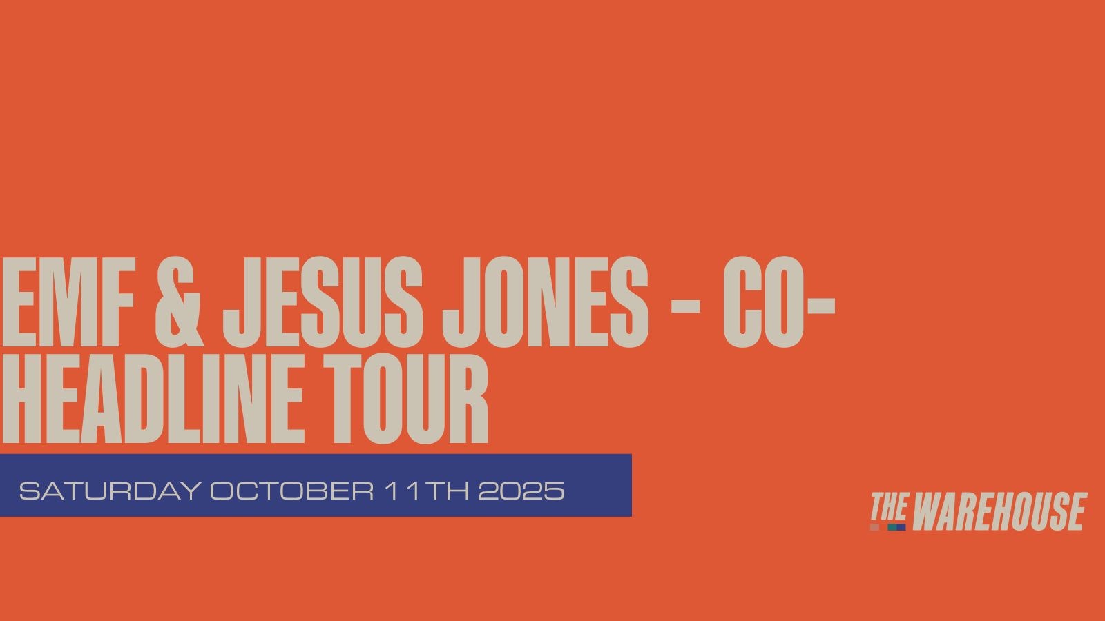 EMF & Jesus Jones – Co-Headline Tour