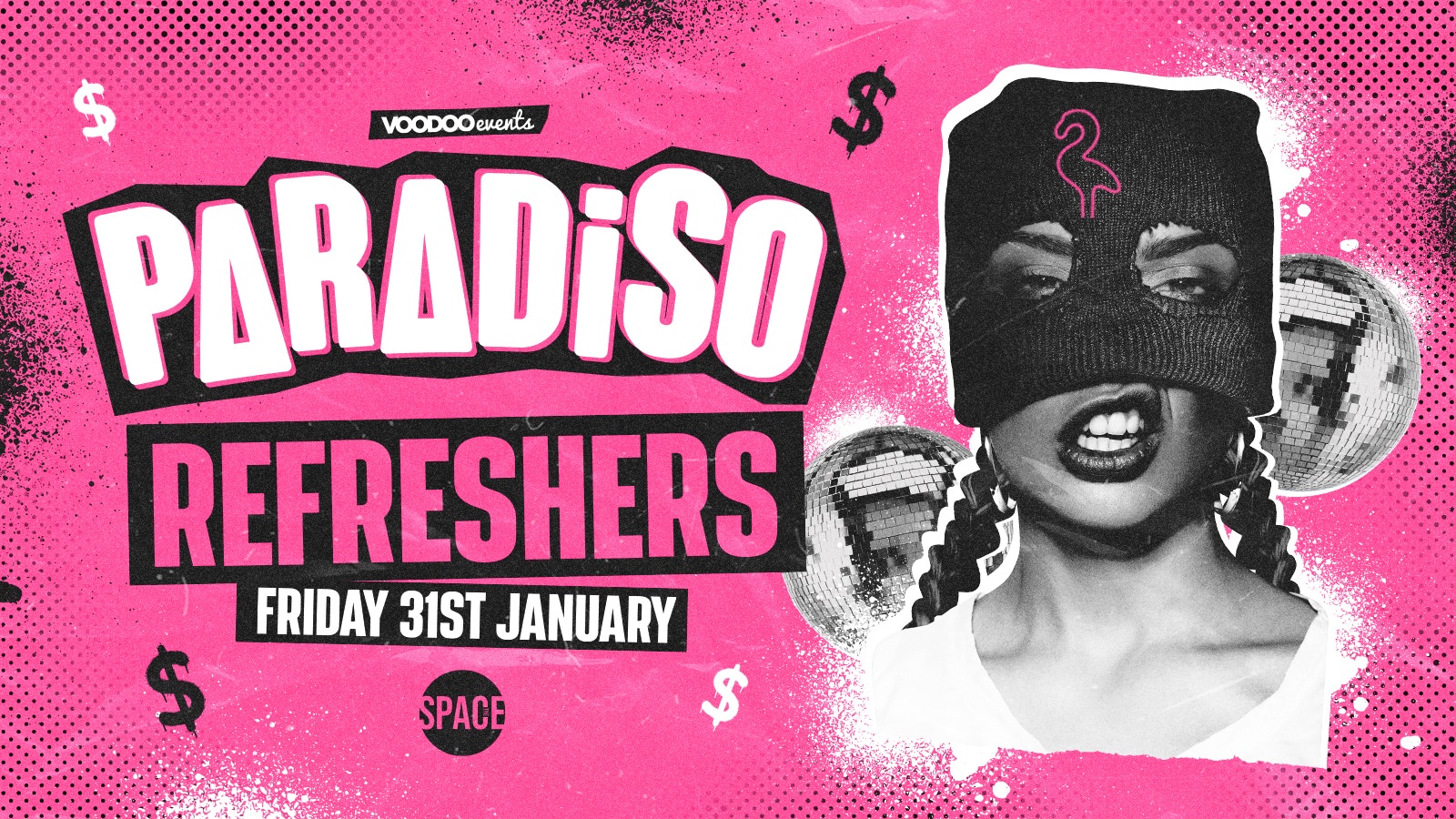 Paradiso Fridays *2 FOR £5 DBLS ALL NIGHT* REFRESHERS at Space Leeds – 31st January