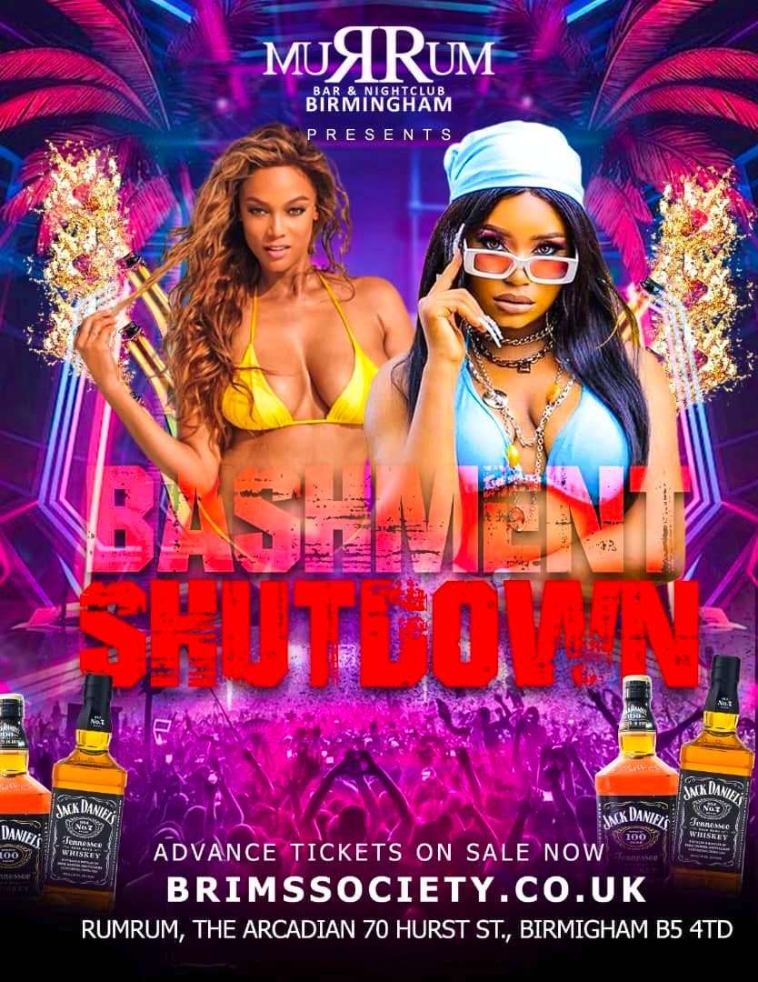 BASHMENT SHUTDOWN EDT 28 – 😱🔥 | 100 FREE TICKETS |